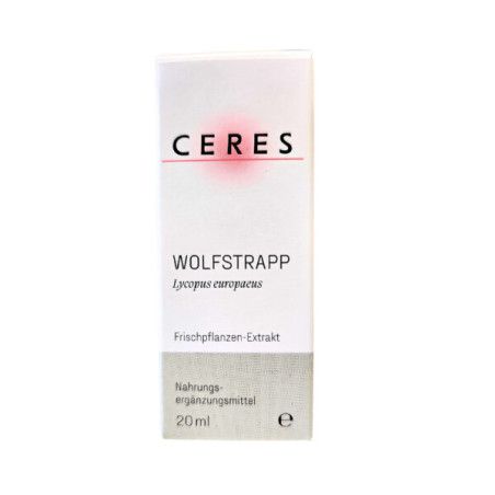 CERES Wolfstrapp Lycopus europaeus Extrakt Tropfen - Markt-Apotheke Greiff